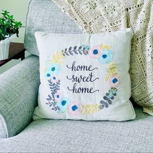 Home Sweet Home Decorative Throw Pillow